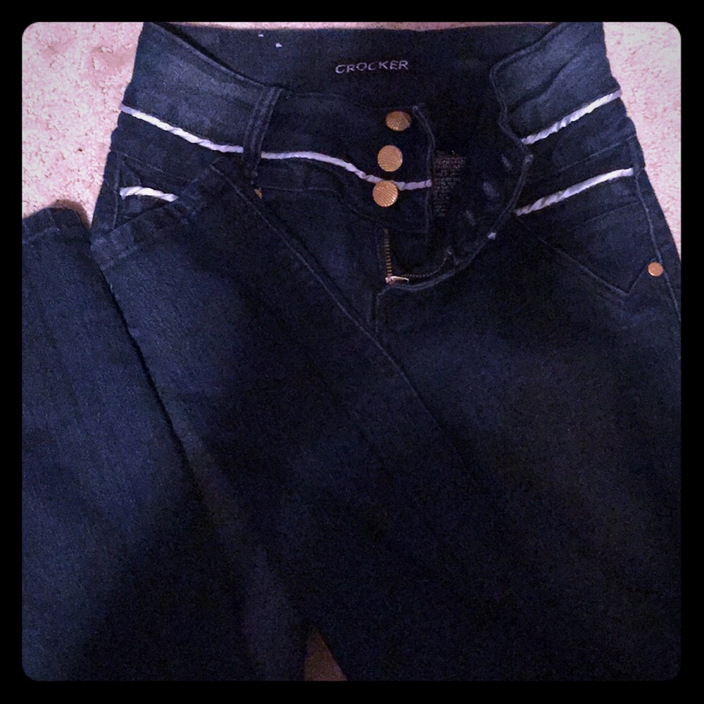 Crocker dark jeans size 1